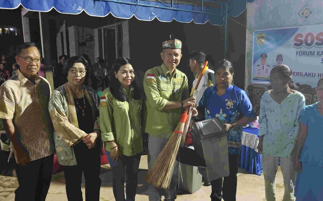 Gebrakan PHBS di Tewah: Dari Sosialisasi Seru sampai Bantuan Nyata untuk Warga