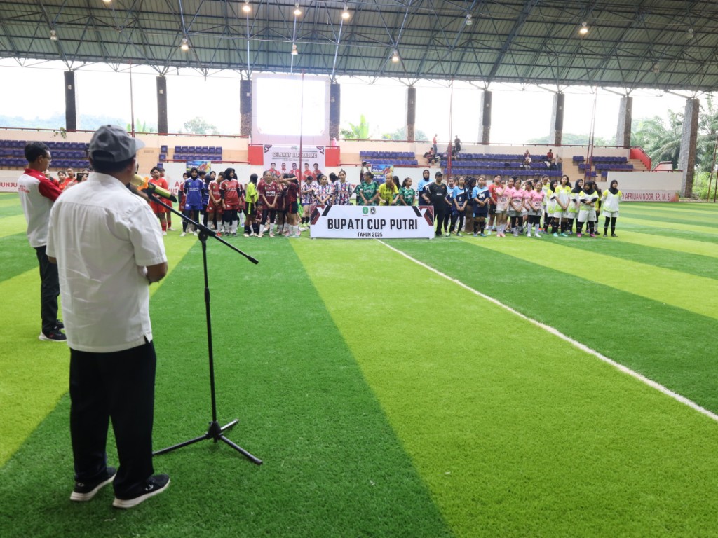 Bupati Kukar Cup Putri 2025 Resmi Kick-off: Lapangan Mini, Mimpi Besar Sepak Bola Perempuan