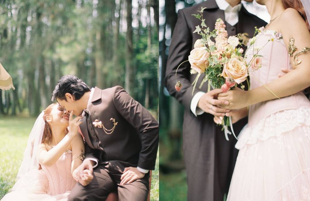 Viral! Konsep Enchanted Forest & Gaun Pink Coquette ala Nadin Amizah yang Bikin Pengen Nikah Cepat-Cepat