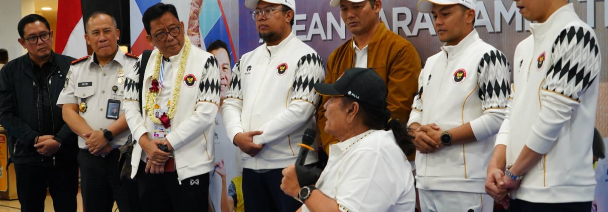 Momen Haru di Adi Soemarmo: Imigrasi Surakarta Sambut Sang Jawara ASEAN Para Games