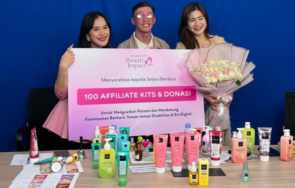 Scarlett Gandeng Setara Berdaya: Live Shopping 12 Jam yang Buka Jalan Karier Digital untuk Penyandang Disabilitas