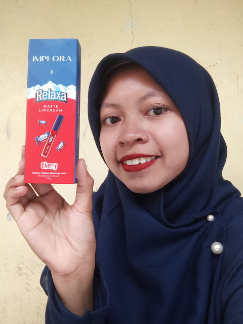 Lip Cream IMPLORA X RELAXA Rasa Permen: Bikin Bibir Merona dan Auto Happy!
