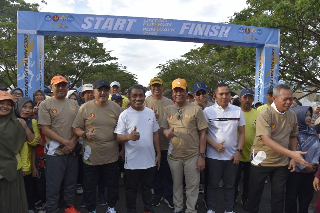 Ratusan Pelari Serbu Kampus! Fun Run & Fun Walk Untad Jadi Pemanasan Menuju Half Marathon