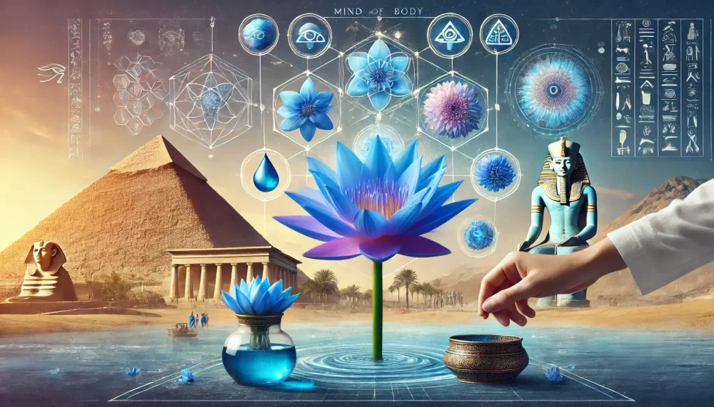 Rahasia Teratai Biru: Dari Ritual Mesir Kuno ke Dunia Relaksasi Modern