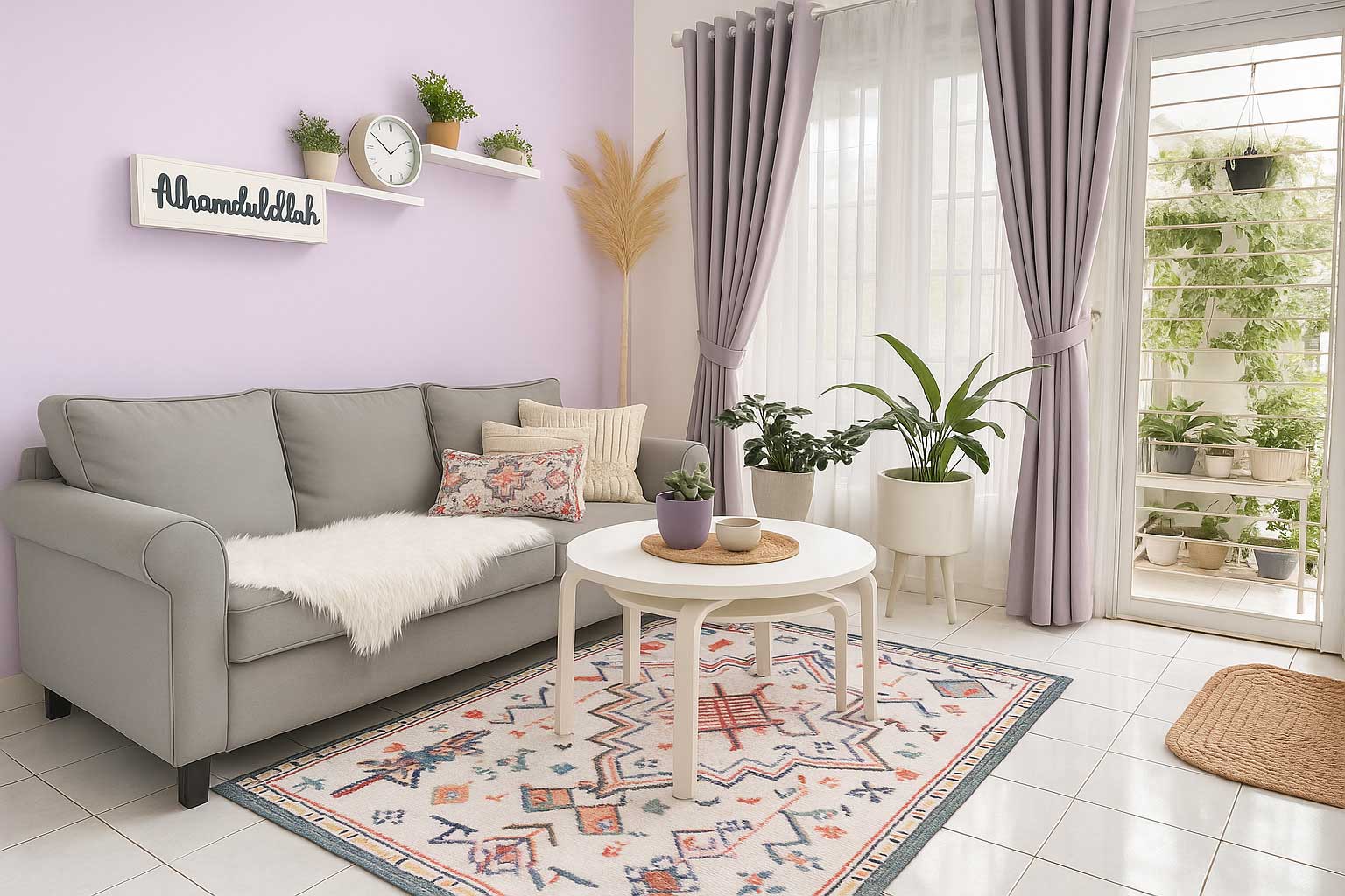 10+ Ide Ruang Tamu Ungu yang Elegan: dari Pastel Lembut sampai Klasik Mewah