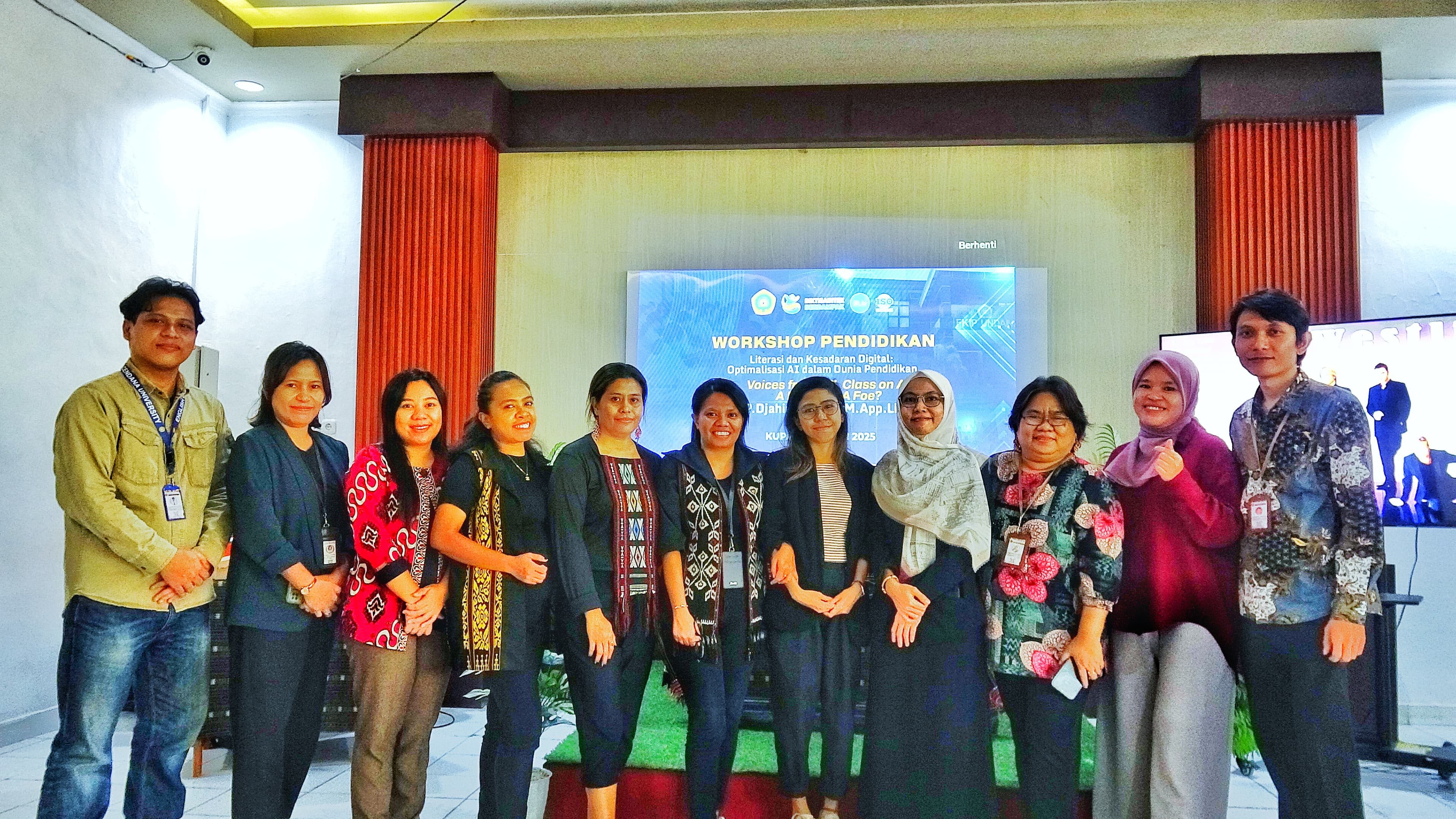 Saat AI Masuk Kelas: Inside Lokakarya UNDANA yang Bikin Dosen dan Mahasiswa ‘Melek Mesin Cerdas’