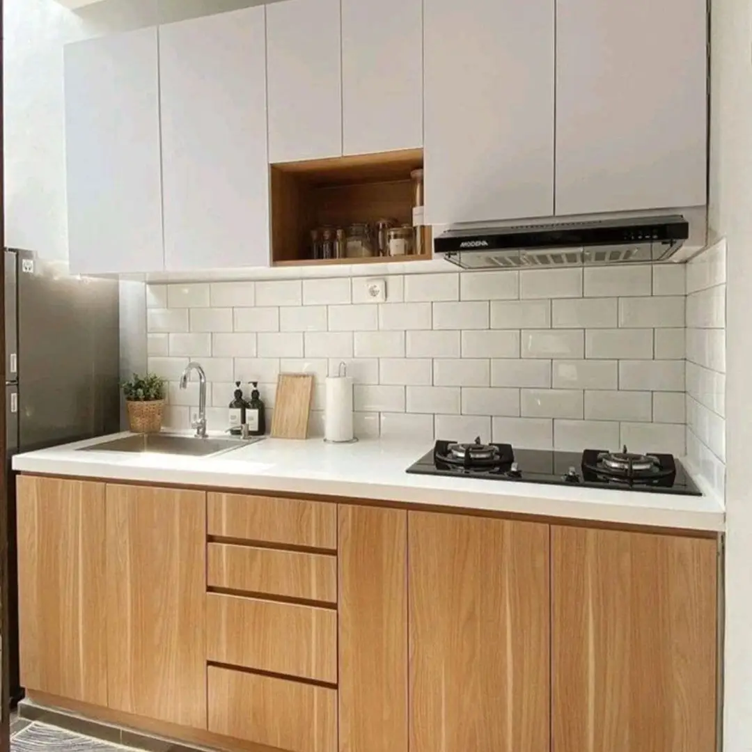 Dapur Mini Rasa Skandinavia: Trik Bikin Kitchen Set Murah Terlihat Super Mewah