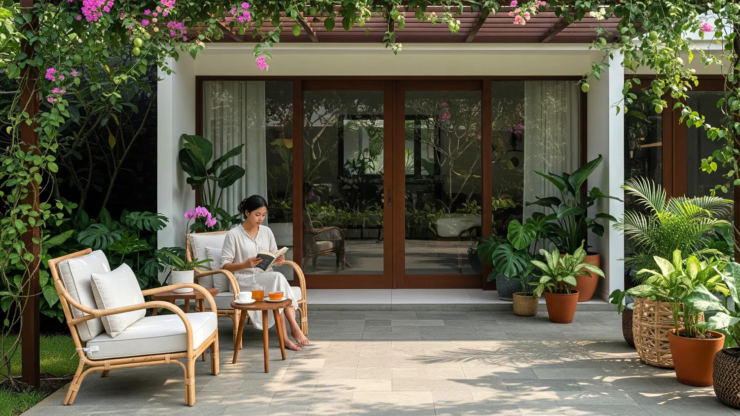 10+ Ide Teras Depan Rumah Kekinian: Dari Minimalis sampai Tropis Super Nyaman