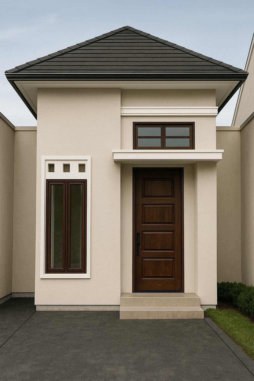 10 Kombinasi Warna Jendela yang Bikin Rumah Minimalis Auto Mewah dari Luar