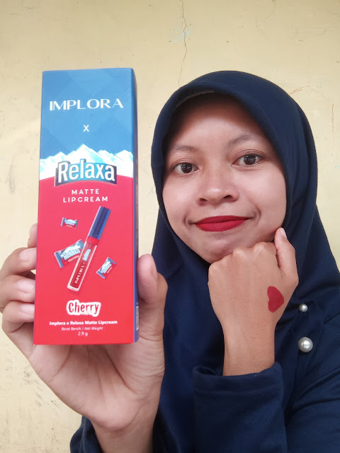 Lip Cream IMPLORA X RELAXA Rasa Permen: Bikin Bibir Merona dan Auto Happy!
