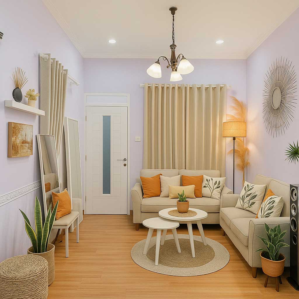 10+ Ide Ruang Tamu Ungu yang Elegan: dari Pastel Lembut sampai Klasik Mewah