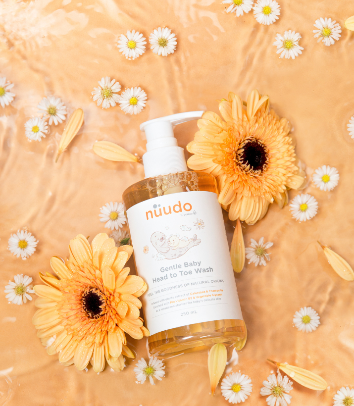 Kulit Si Kecil Gampang Merah & Ruam? Ini Rahasia Lembutnya Calendula di Produk Nuudo