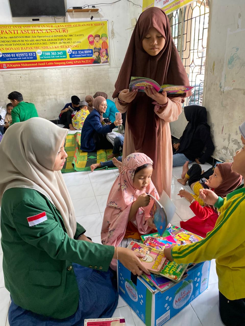 Serunya Cinta Literasi di Panti Asuhan: Kolaborasi 4 Kampus, Anak-Anak Betah Belajar & Bermain