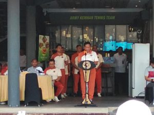 Turnamen Tenis Piala Menhan RI 2025: Lapangan Jadi Arena Bela Negara