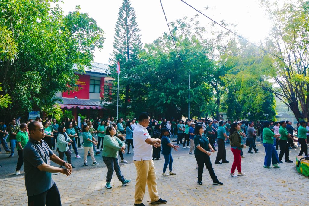 Undana Sehat & Bersih: Rahasia Kampus Bugar, Kompak, dan Makin Hijau Menjelang Dies Natalis ke-63