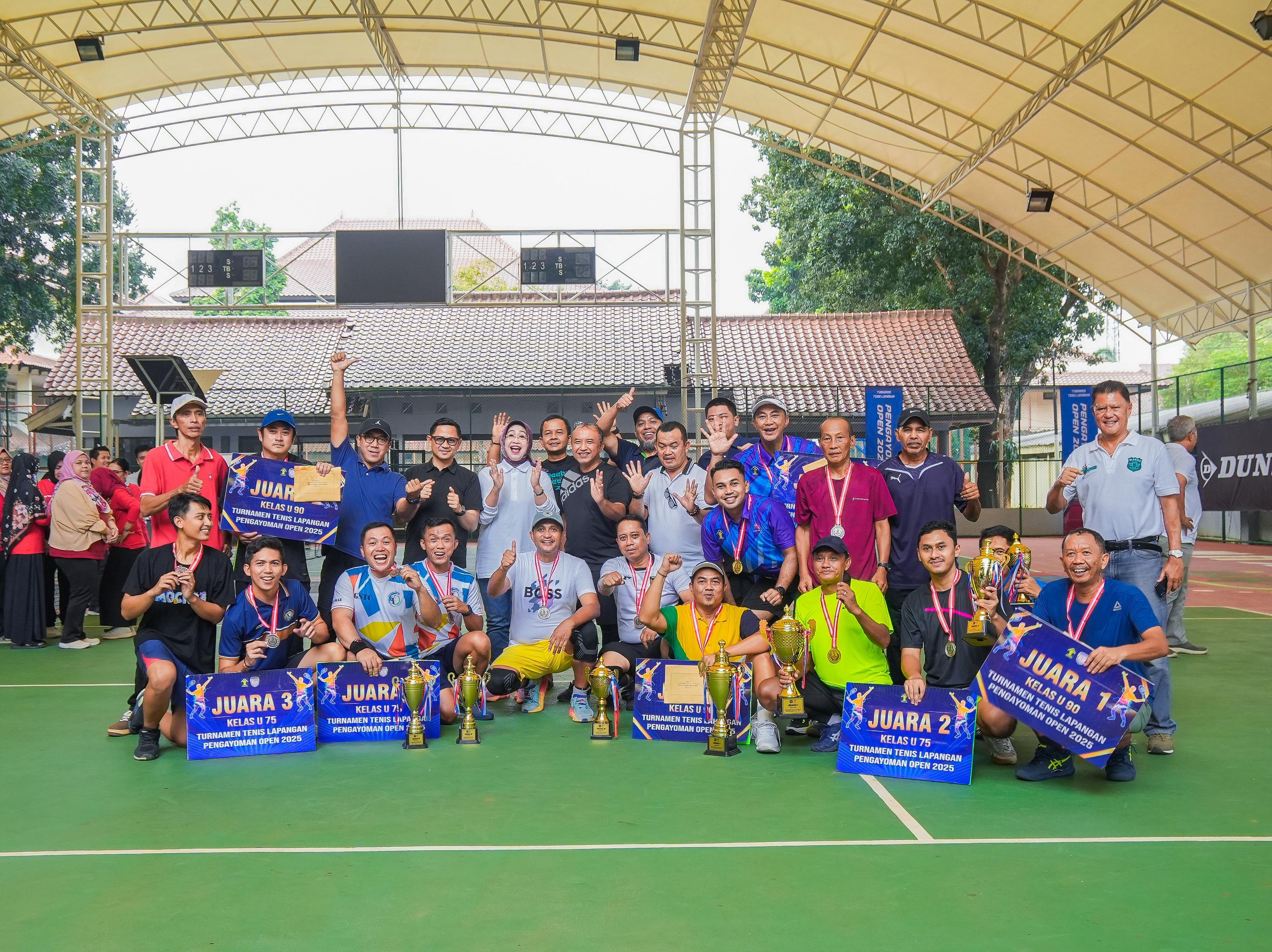 Drama Lapangan Tenis Pengayoman Open 2025: Aksi U-90 yang Bikin Merinding