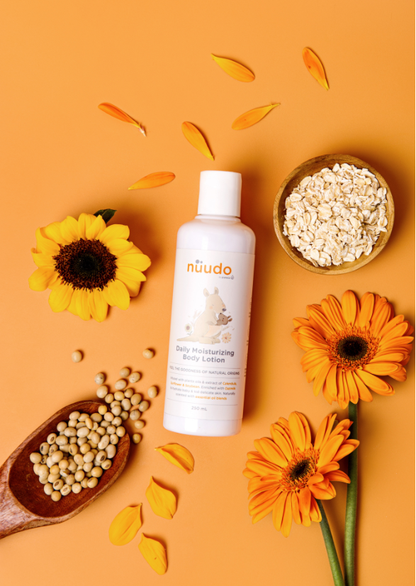 Kulit Si Kecil Gampang Merah & Ruam? Ini Rahasia Lembutnya Calendula di Produk Nuudo