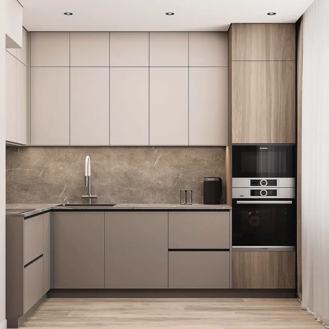 Dapur Mini Rasa Skandinavia: Trik Bikin Kitchen Set Murah Terlihat Super Mewah