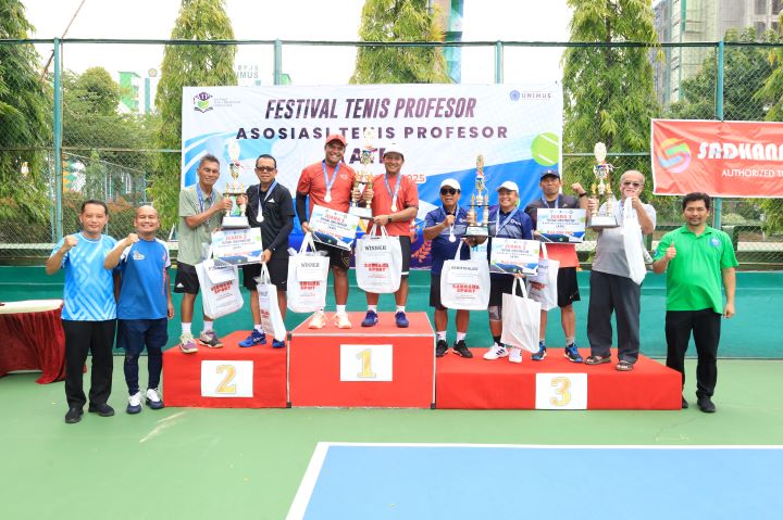 Festival Tenis Profesor 2025: Saat Para Akademisi Unjuk Gigi di Lapangan UNIMUS
