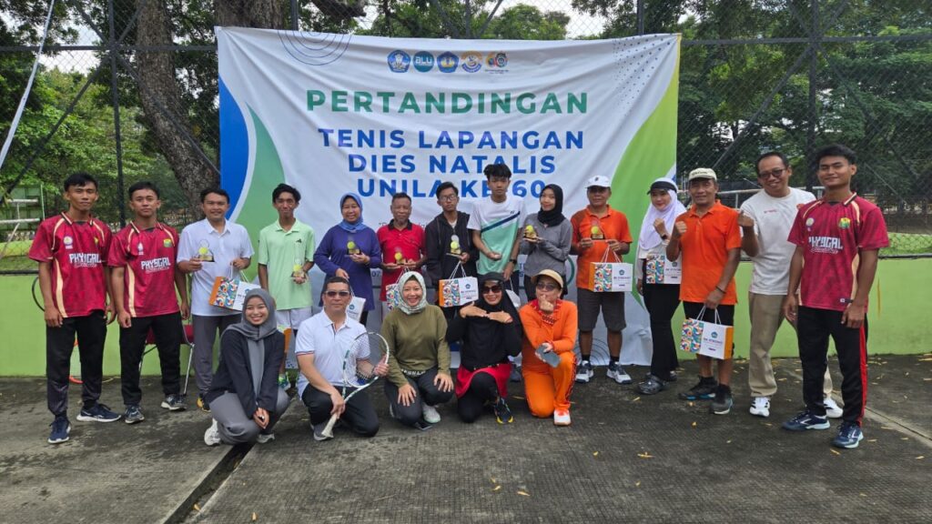 Turnamen Tenis Unila: 4 Hari Penuh Aksi, Sportivitas, dan Kejutan Juara!