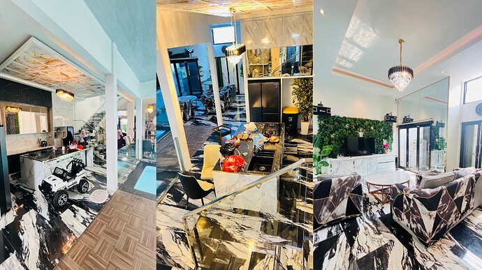 Staycation ala Sosialita: Villa Tiga Lantai dengan Kolam Indoor dan Area Gym, Bikin Betah Seharian!