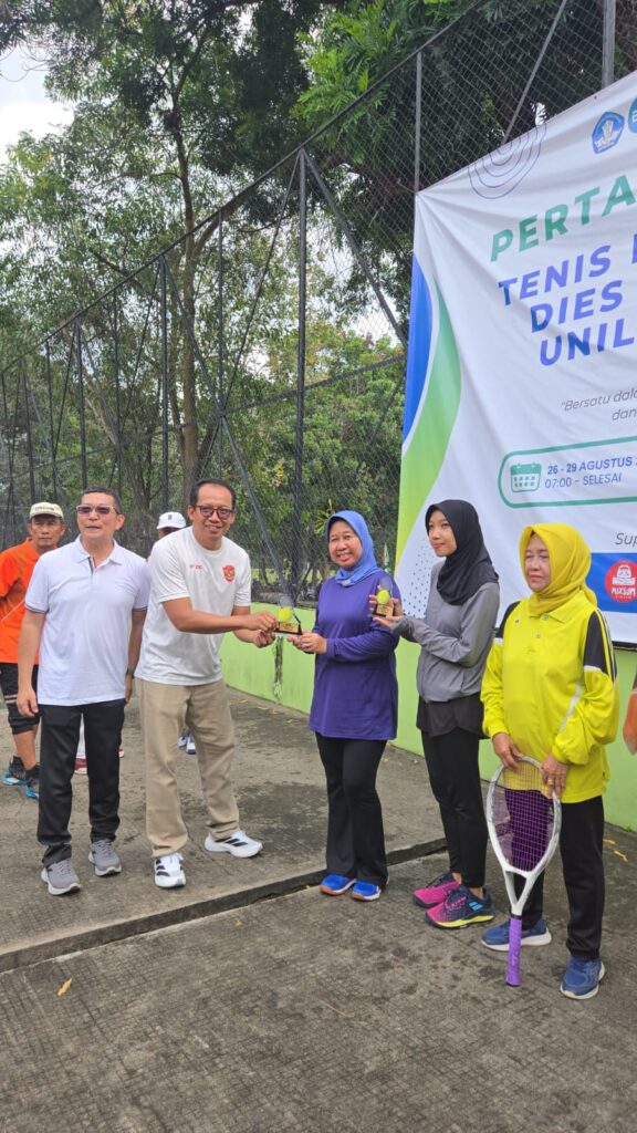Turnamen Tenis Unila: 4 Hari Penuh Aksi, Sportivitas, dan Kejutan Juara!