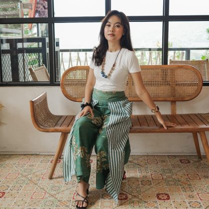 Celana Sayap Batik Wanita: Rahasia OOTD Kantoran Mewah Tanpa Ribet