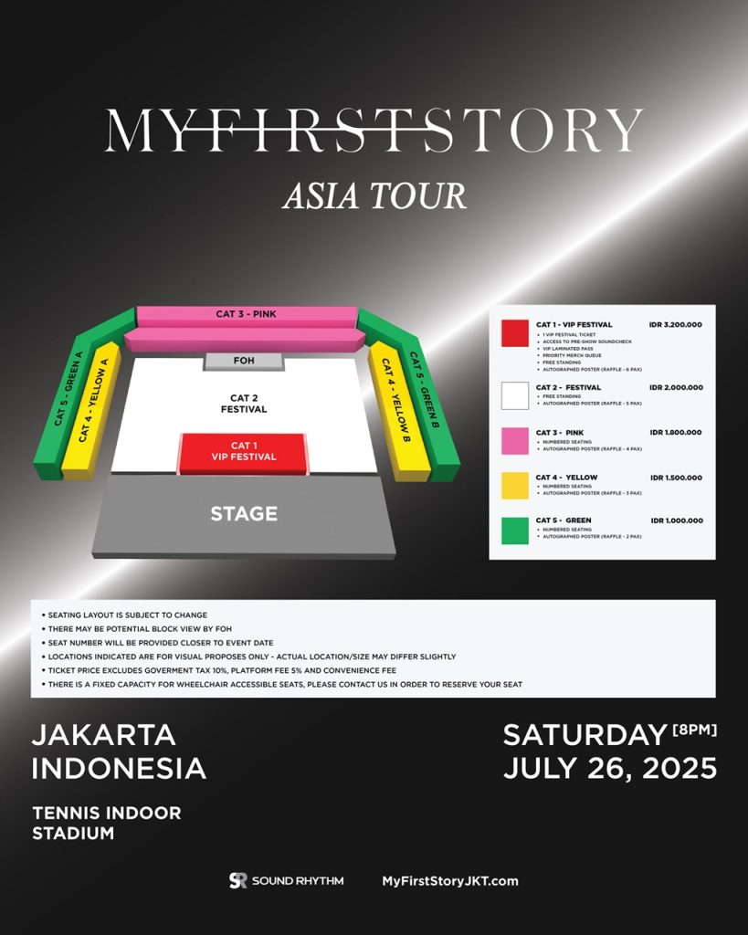MY FIRST STORY Siap Guncang Jakarta 2025: Jadwal, Tiket, dan Kejutan Buat Penggemar Demon Slayer!