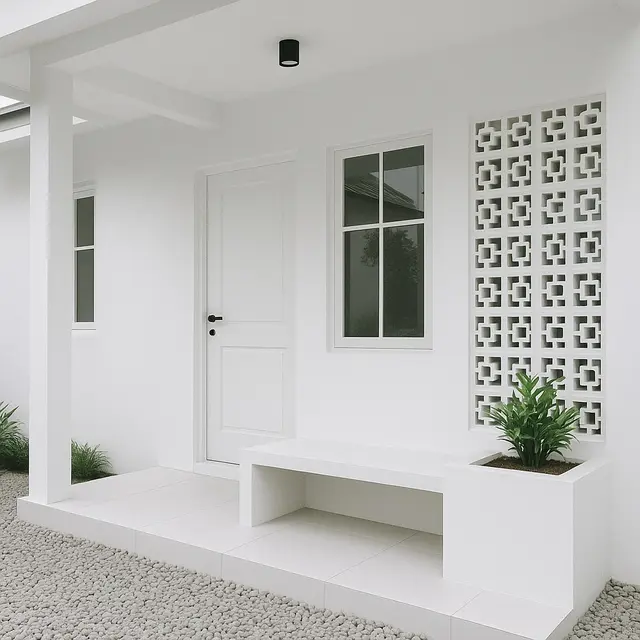 11 Ide Teras Rumah Simple tapi Elegan: Rahasia Bikin Hunian 2025 Makin Modern dan Estetik