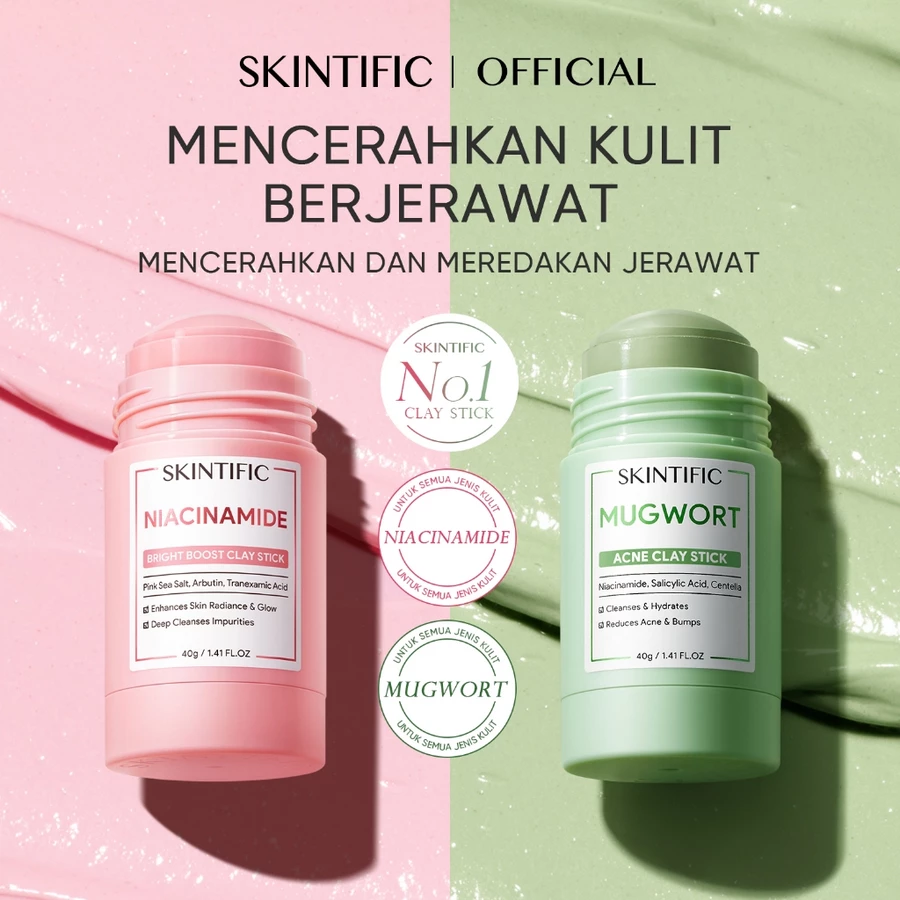 Kenapa harus punya Mugwort Acne Clay Stick