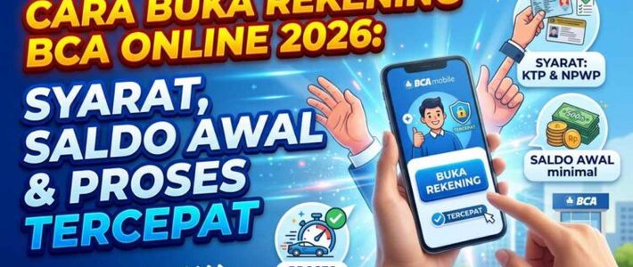 Panduan Buka Rekening BCA Online 2026