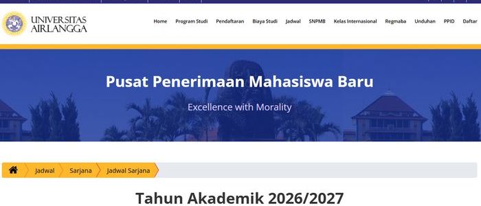 Checklist Lengkap Masuk Unair 2026