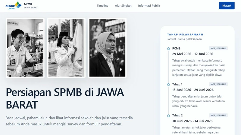 Strategi Cerdas Pilih Sekolah di SPMB Jabar 2026
