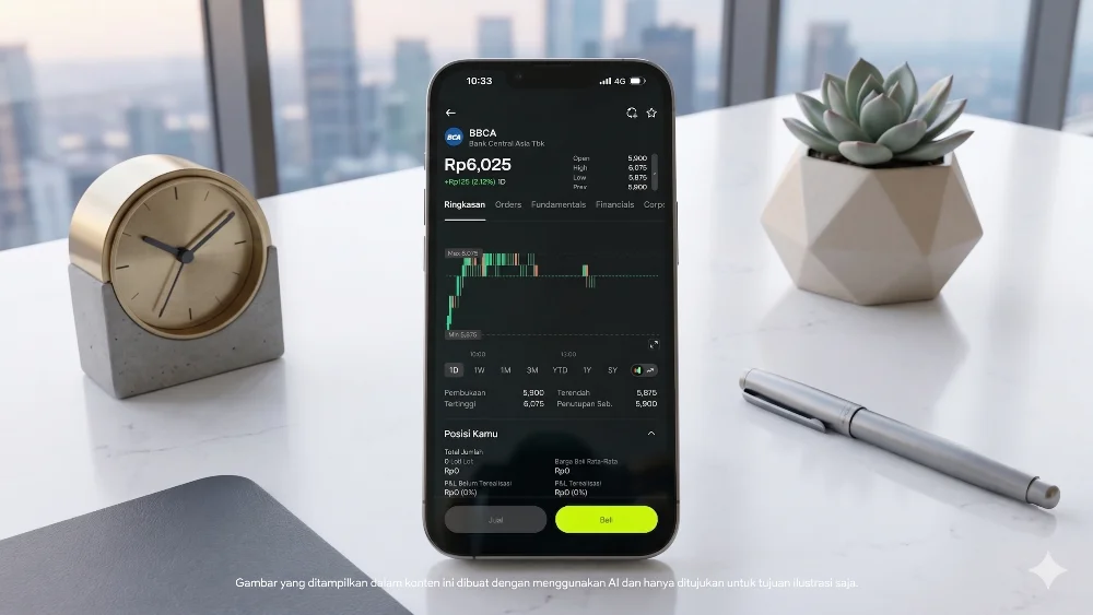 Nabung BCA vs Saham BBCA 2026