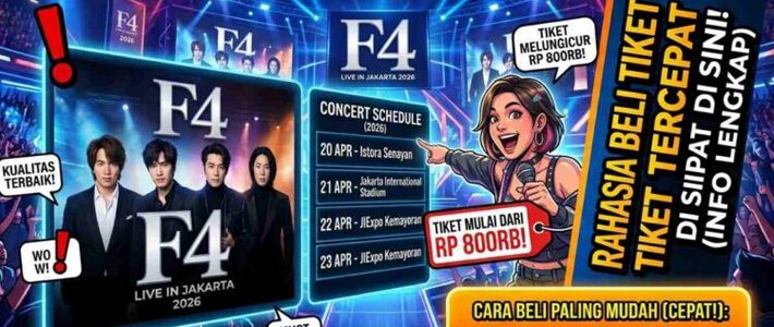 Panduan Lengkap Konser F4 Jakarta 2026