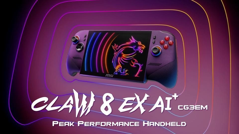 MSI Claw 8 EX AI+ vs Acer Predator Atlas 8: Duel Handheld Gaming Console Flagship