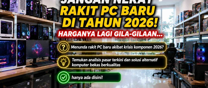 Harga Komponen PC Melonjak: Berapa Budget untuk Rakit PC Baru?