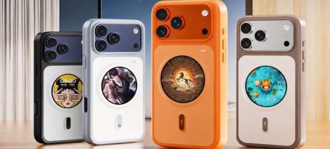 VisionCase untuk iPhone 17 Pro Max: Casing Pintar dengan Layar HD Terintegrasi