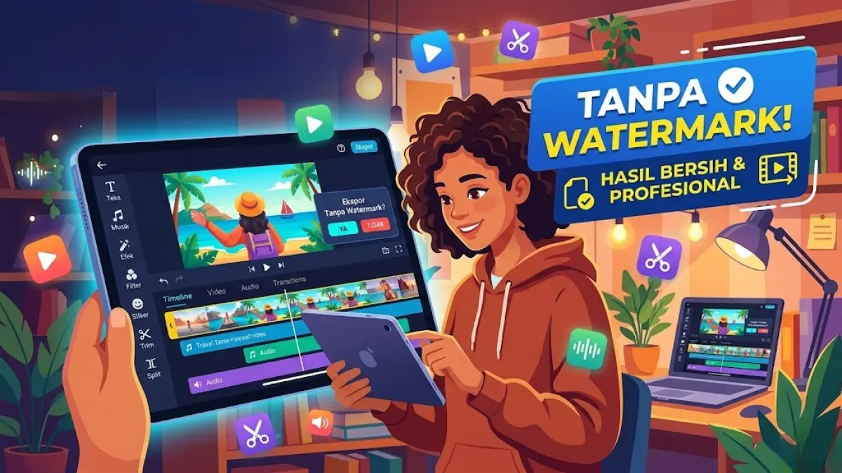 Aplikasi Edit Video Terdepan: AI, Cloud, dan Ekspor Tanpa Watermark
