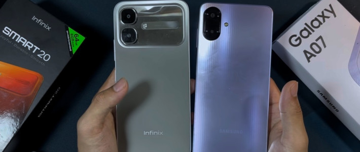 Samsung Galaxy A07 vs Infinix Smart 20: Mana Paling Worth It di Kelas Rp1 Jutaan?