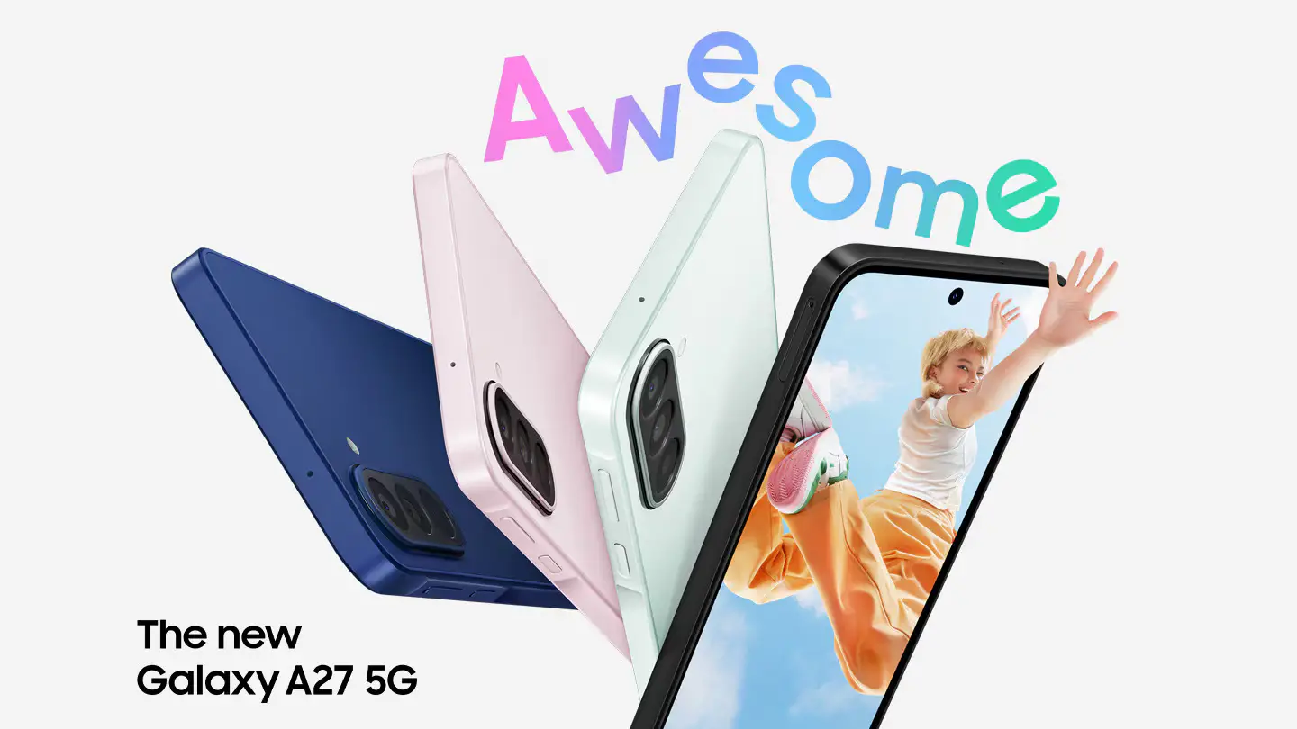 Samsung Galaxy A27 5G dengan Layar AMOLED 120Hz, Layak Upgrade dari A07?