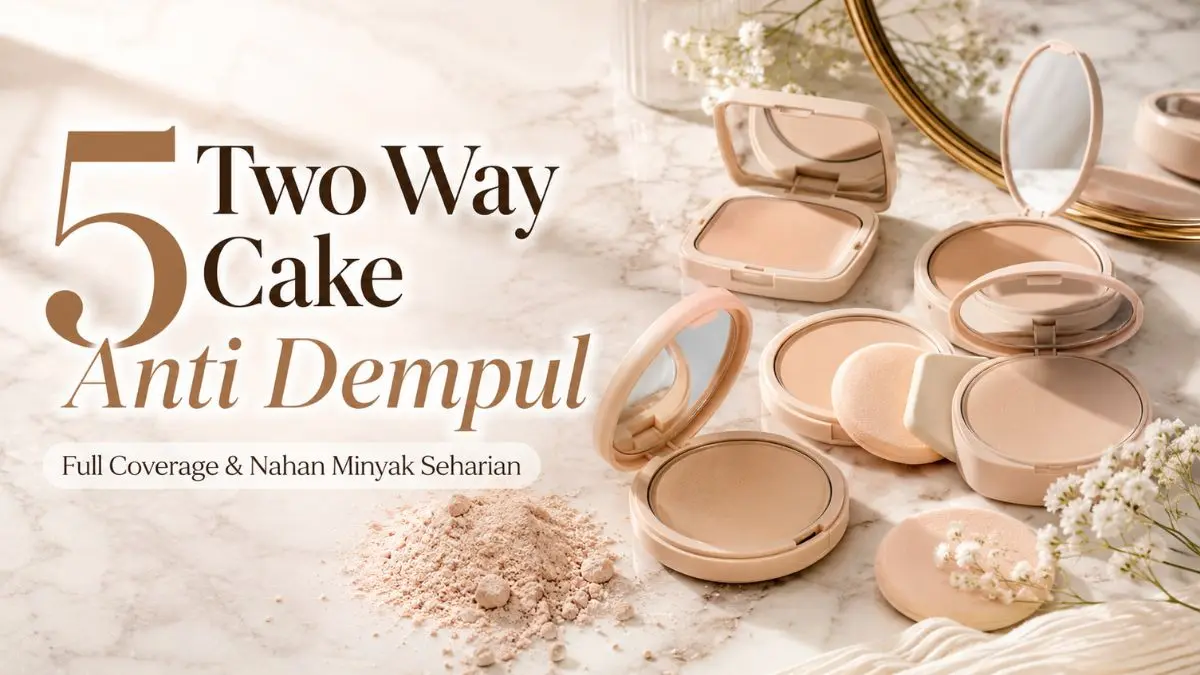 Skin Tint dan Two Way Cake untuk Kulit Matang dengan Flek