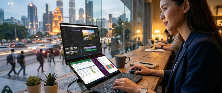 Laptop Dua Layar ASUS: UX8407AA vs Zenbook DUO untuk Produktivitas Maksimal