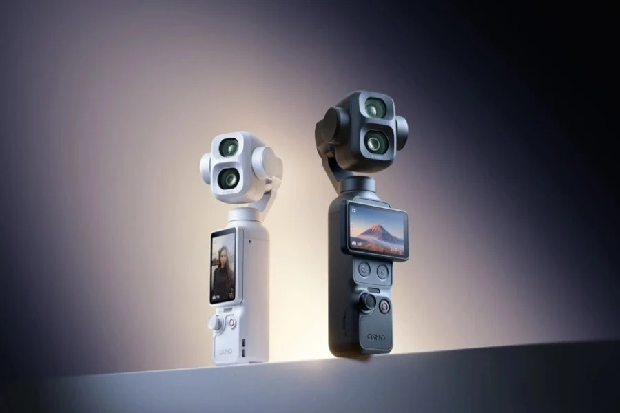 Insta360 Luna Ultra vs DJI Osmo Pocket 4P: Duel Gimbal Kamera Premium Sensor 1 Inci