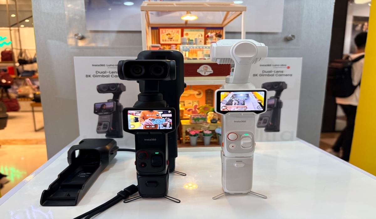 Insta360 Luna Ultra vs DJI Osmo Pocket 4P: Duel Gimbal Kamera Premium Sensor 1 Inci