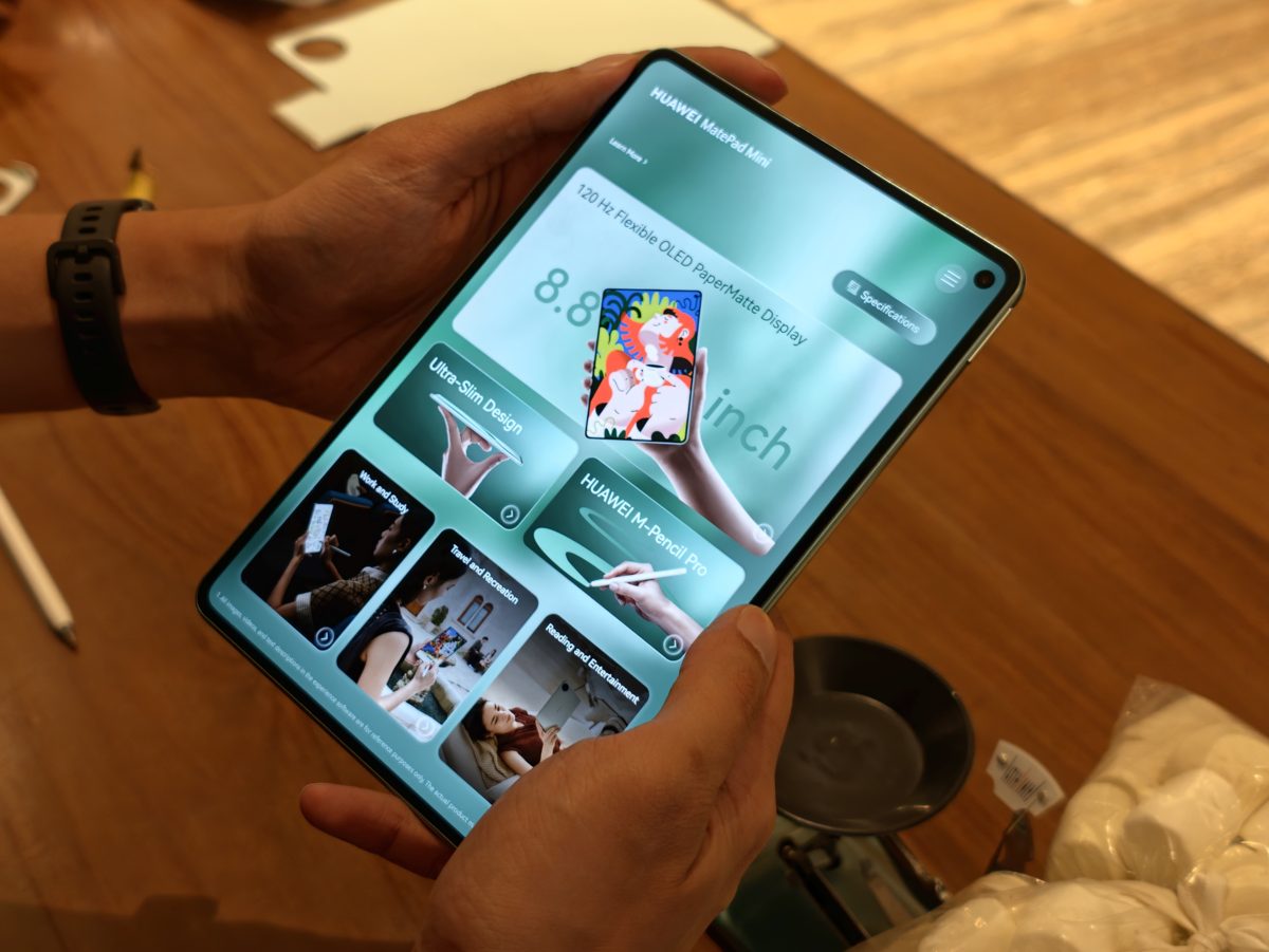 Huawei MatePad Mini: Tablet OLED Fleksibel Paling Ringkas