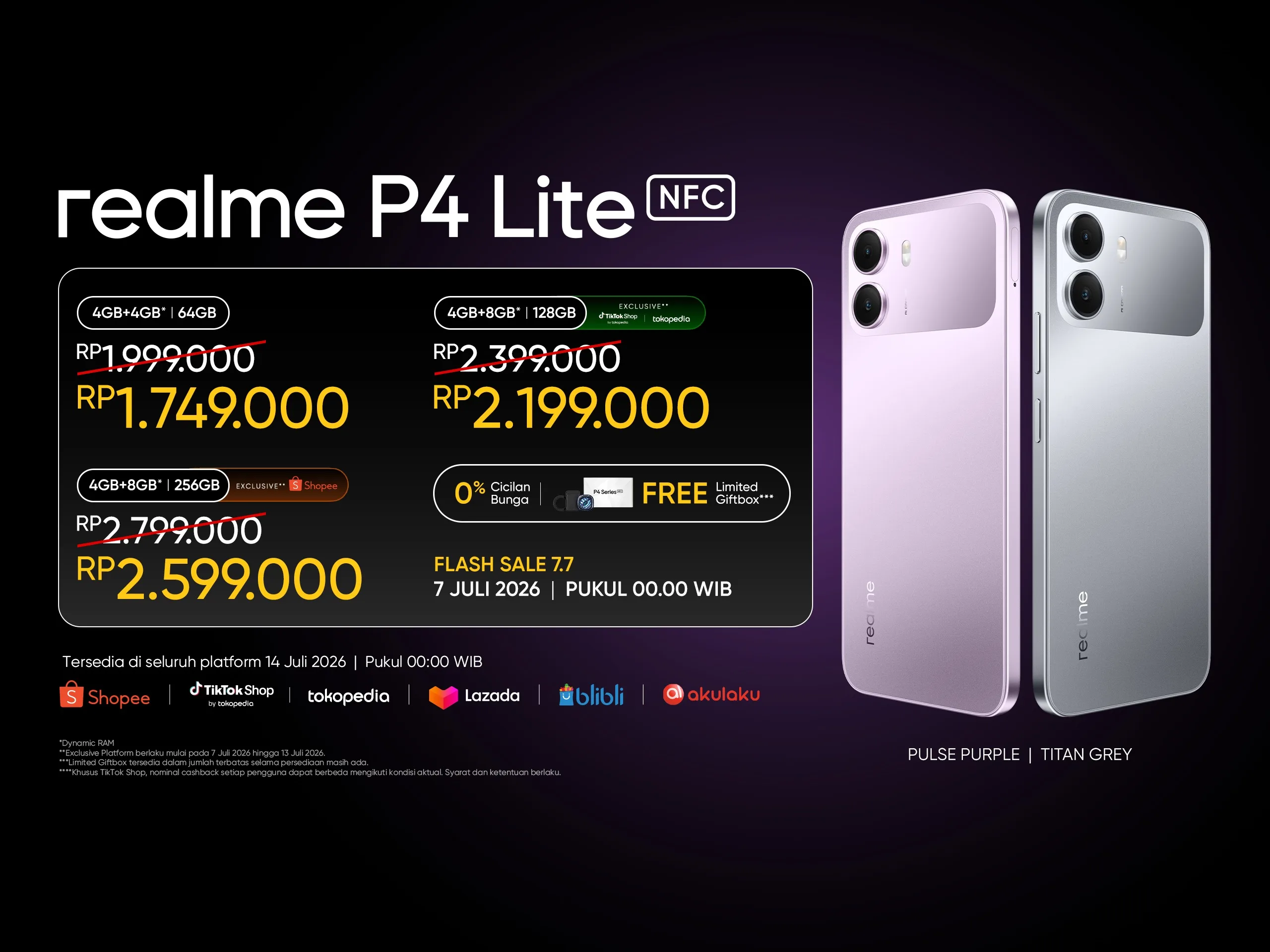 realme P4x vs P4 Lite: Duel Entry-Level Baterai Jumbo