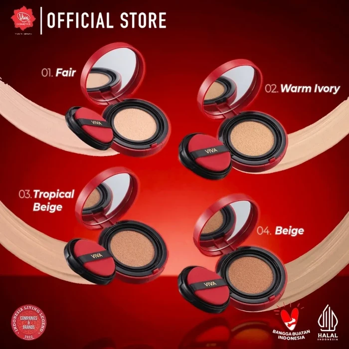 Review Viva Velvet Cushion: Hybrid Foundation SPF 50+ di Bawah 100 Ribu