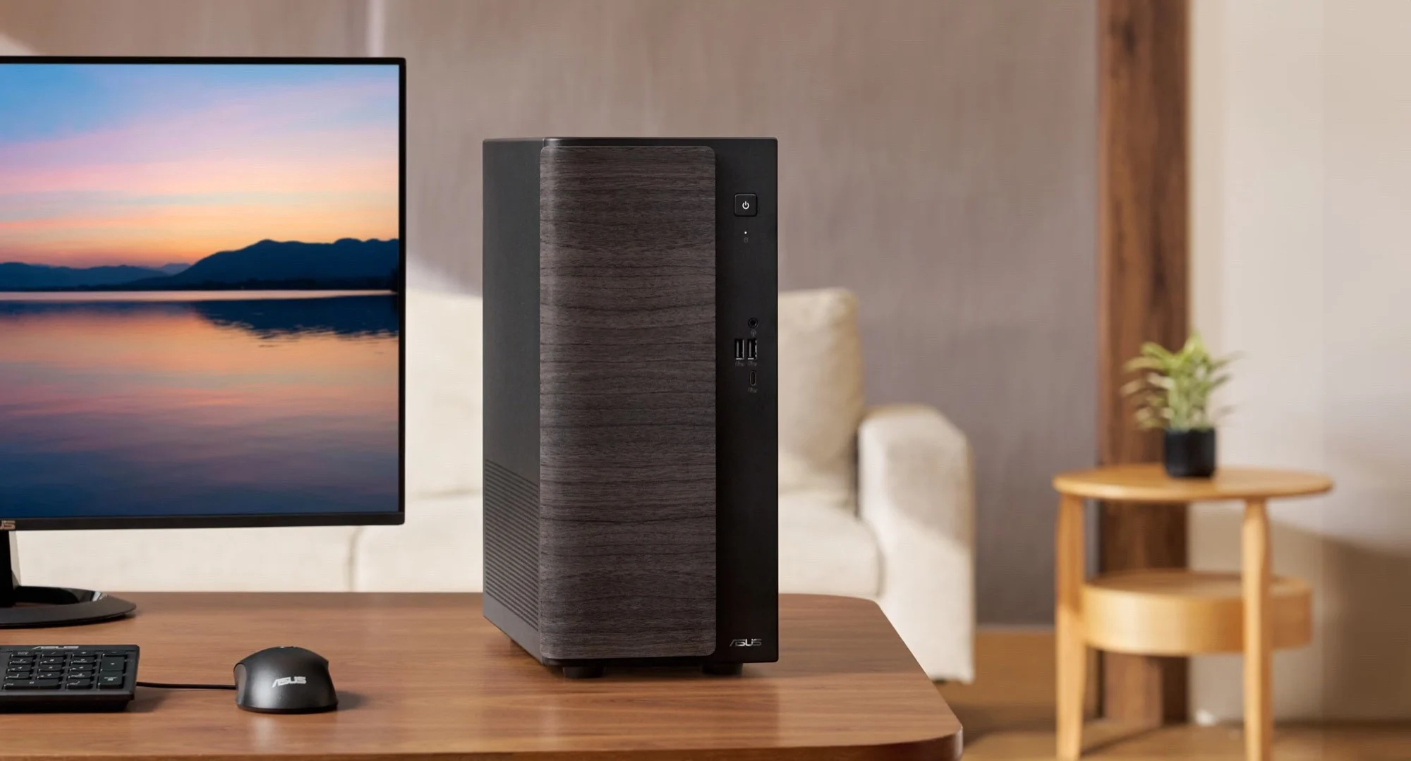 Mini PC Desain Kayu: Asus V500 Mengubah Workstation Jadi Dekorasi Kantor