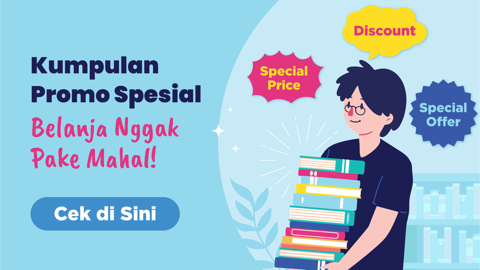 Semesta Buku Online: Diskon Hingga 90% dan Strategi Borong Hemat